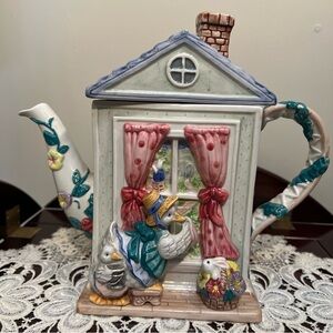 Fitz and Floyd Easter Duck Teapot